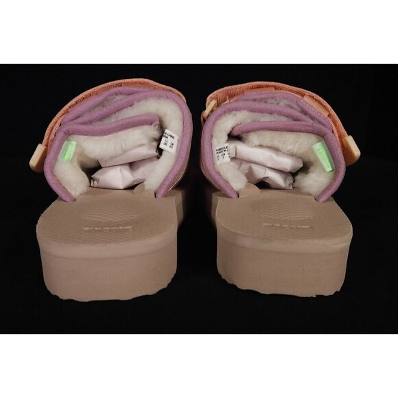 Suicoke MOTO-Mab Strap Sandals Size 36 US W7 M5 Unisex Beige Purple $250 - Picture 5 of 10
